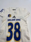 Game Worn Used Adidas San Jose State Spartans Sjsu Football Jersey Medium 3  38
