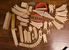Vintage 78  Piece Wooden Train Track Lot Railway Set Thomas The Train