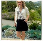 Cabi New Nwt Lyric Skort  6638 Black 0 - 16 Was  109