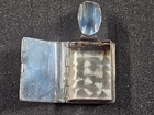      Antique Mexico Sterling Silver Mexican Ashtray Book 18 49 G