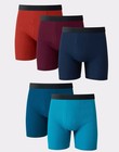 Hanes Boxer Briefs 5-pack Underwear Ultimate Mens Soft Breathable Tagfree Cotton