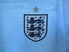 England National Team Home Jersey  White  Large  Nike  25 26