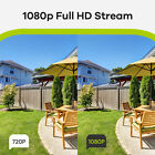 Sannce 1pc 1080p Hd Security Camera Outdoor Night Vision Fit 2mp Tvi Dvr