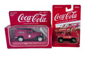 Coca Cola Die Cast Vehicle Lot 2 Ford V8 1936 Pickup Truck Vintage Boxed