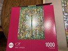 Heye 1000 Pc  Puzzle  Tree Lodges  W  Poster   Put Together Only 1 Time 