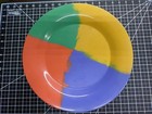  12  Get Melamine Multi-color Wp-12-ce 12    Round Wide Rim Plate