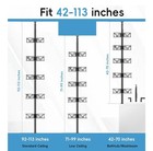 5 Tier Adjustable Corner Shower Caddy Organizer With Hooksrustproof Tension