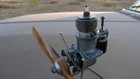 Herkimer Ok 49 Spark Ignition Model Airplane Engine Rare Shotgun Barrel Exhaust