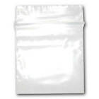 Clear Zip Seal Plastic Bags 2 Mil Heavy Duty Poly Reclosable Zipper Top Lock 2ml