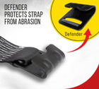 Winch Straps 4  X 30  Black Heavy Duty Tie Down W flat Hook Wll  5400 Lbs   4 In