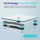 Digital Body Weight Bathroom Scale  Large Blue Lcd  High Precision  400 Pounds