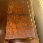 Vintage Accordion Fold Out Sewing Box  3 Tiers