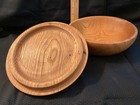 Oak Wood Turned Bowl With Lid