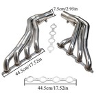 Ls Swap Long Tube Headers 1-7 8  For Chevy Gmc C10 C1500 Ls1 Ls2 Ls3 Ls6 Ls7