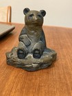 Signed  Numbered Dewitt Panda Bear  382 500  Sitting Statue Bronze