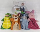 Disney Plush Hand Puppet Lot Plus Ikea Finger Puppets Piglet Tigger Melissa Doug