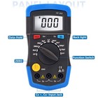 Digital Capacitor Tester Handheld Multimeter Lcd Capacitance Meter 200pf-20mf Us