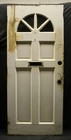 32 x79 x1 75  Vintage Antique Solid Wood Wooden Exterior Entry Door Window Glass