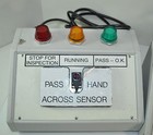 Lot Of 2 Security Checkpoint Hand Scanner Random Selector Stop For Inspection