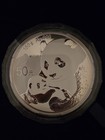 2019 China Chinese Panda Proof 50 Yuan 150g   5oz   999 Silver Coin W  Box Coa