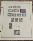 1961-1964 Zanzibar Mint Used Stamps Lot On Album Page  Uhuru  Short Set