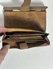Antique 1820s-1850s Leather Wallet Archive Methodist Preacher Ny 30  Documents