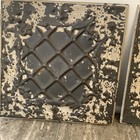 Lot Of 3 Antique Tin Ceiling Tiles  12x12  Square  Shabby Distressed Rusty Look