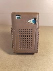 Vintage Linmark Transistor Radio With Leather Case