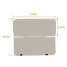 For Club Car Ds 1982-2000 5 Golf Cart Tinted Folding Windshield Windscreen