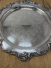 Vintage Reed And Barton Tara Silverplate Tray Large Sandwich Serving