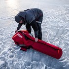 Eskimo   Power Auger Carry Bag  Power Augers  Red  600d