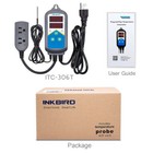 Inkbird Dual Heater Thermostat Pre-wired Temperature Smart Controller 110v Timer