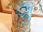 German 0 5l Pewter Lidded Beer Stein - Adolf Diesinger