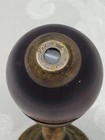 Vintage Van Cort Instruments Nicholas Wood   Brass Kaleidoscope Egg With Stand