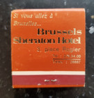 Paris Sheraton Hotel Paris France Matchbook Full Book Unstruck Vintage