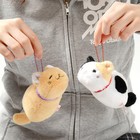 Genuine Amuse Tsuchineko Kidoairaku Cat Plush Collection Ball Chain Mascot Cute 