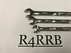 Snap-on Tools Usa New 3pc Metric 7mm - 9mm Flank Drive Plus Combo Wrench Lot Set