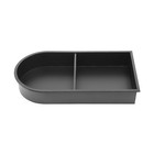 Stainless Steel Shower Niche 12  X 24   No Tile Needed Arched Niche Double Shelf
