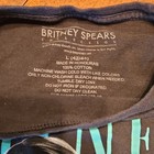 Britney Spears Baby One More Time Graphic T-shirt Black 100  Cotton Size L