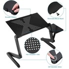 360   Adjustable Laptop Table Stand Lap Sofa Bed Tray Computer Notebook Desk N