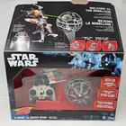 Star Wars Air Hogs Rebel Assault Drones Rc Flying X-wing Vs Death Star Sealed