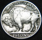 Nice Sharp Date 1917-p Buffalo Nickel 5   Free Shipping  Ld14up