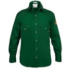 Flame Resistant Shirt Frc - 100  Cotton Blend  7 Oz   Light Weight