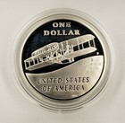 2003-p  1 First Flight Commemorative Silver Dollar - Proof - C0131 - Stock