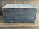 Antique Primitive 19th Century Refrigerator Ice Box Cooler Wood Chest