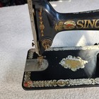 Antique 1910 Singer 66 Red Eye Sewing Machine For Repair Parts Restoration