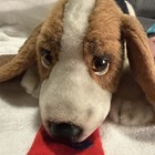 Vintage Avanti Baby Animals Applause Beagle Basset Hound Puppy   Sock Plush