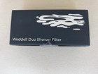 Weddell Duo Shower Water Filter Nsf Certified Shower Filter Wd-100 - White New 
