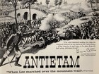 1961 Sinclair Motor Oil Print Ad Antietam Mountain Wall