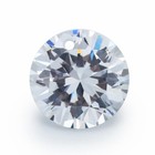 Cubic Zirconia Stones 0 2 In-0 39 In Round Brilliant Cut Jewelry Making